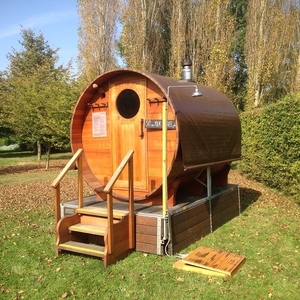 Hire a barrel sauna